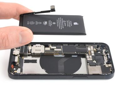 замена батареи iPhone 12 Mini