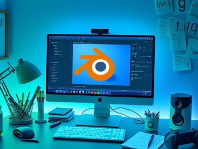 онлайн-уроки разработки игр для взрослых в Blender