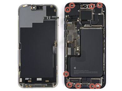 removing the display of iPhone 15 Pro Max