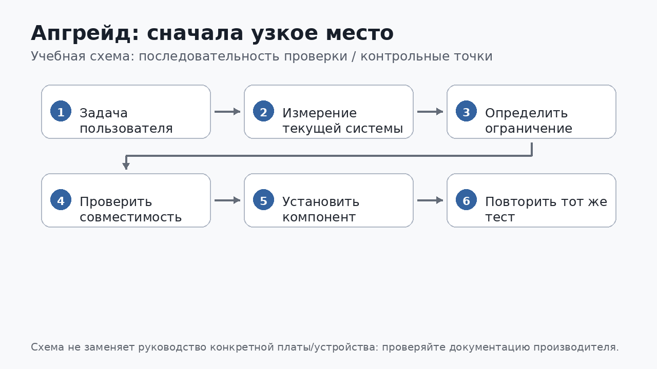 Учебная схема к уроку 09.5: Апгрейд: сначала узкое место